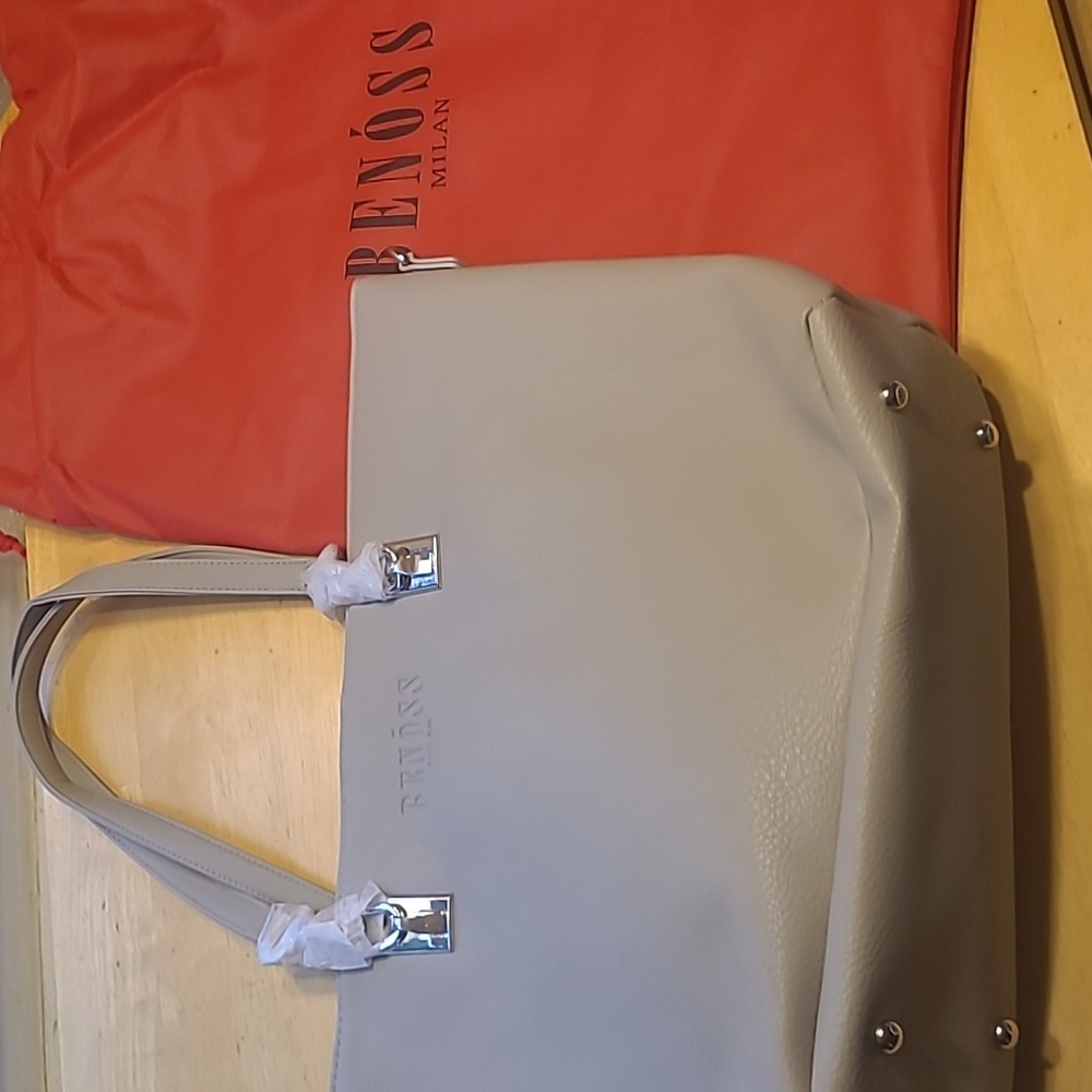 Benoss Gray Women's Tote Bag